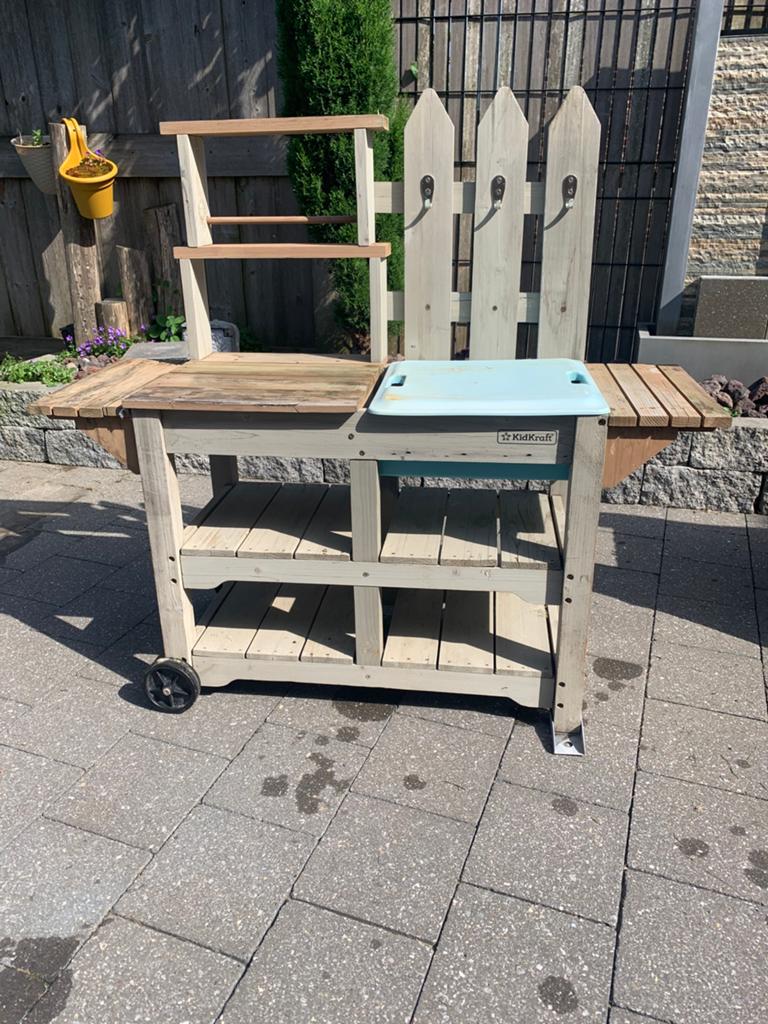Kidkraft modderkeuken - buitenkeuken, Kinderen en Baby's, Ophalen, Gebruikt, Hout, Speelkeuken