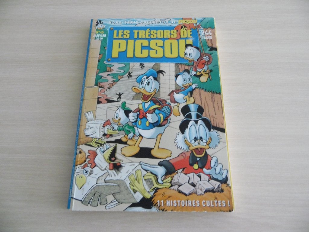 LES TRÉSORS DE PICSOU N°45, Ophalen of Verzenden, Zo goed als nieuw, Eén stripboek, WALT DISNEY