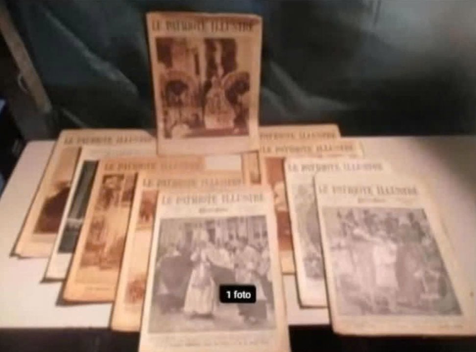 10 vieux magazines - Le Patriot Illustree - 1928-1929, Enlèvement ou Envoi, Utilisé
