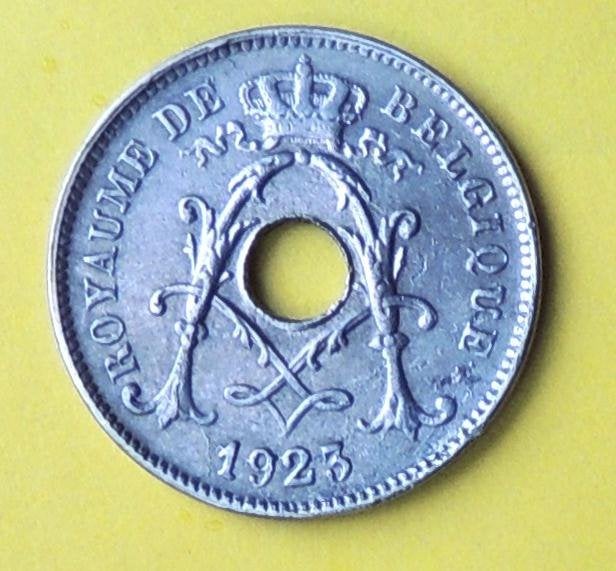 1926 sur 1923 ??? surfrappe 10 centimes FR, Timbres & Monnaies, Monnaies | Belgique, Envoi, Métal, Monnaie en vrac