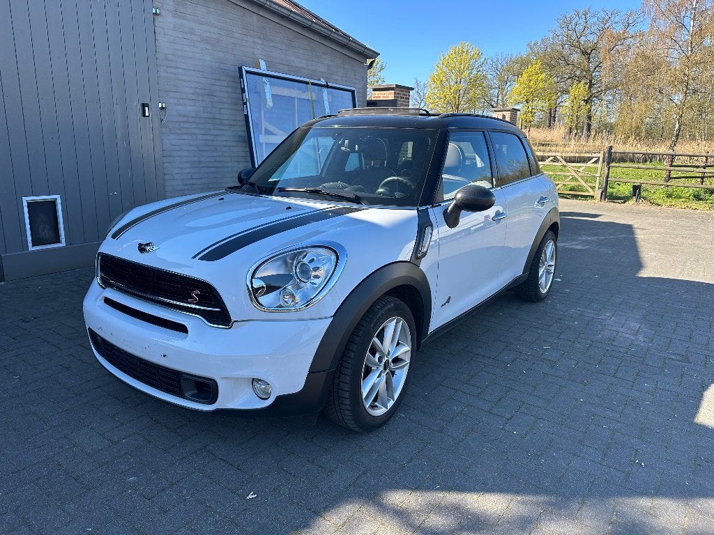 mini countyman S slechts 122000 km !!!, Auto's, Euro 5, 135 kW, USB, Wit
