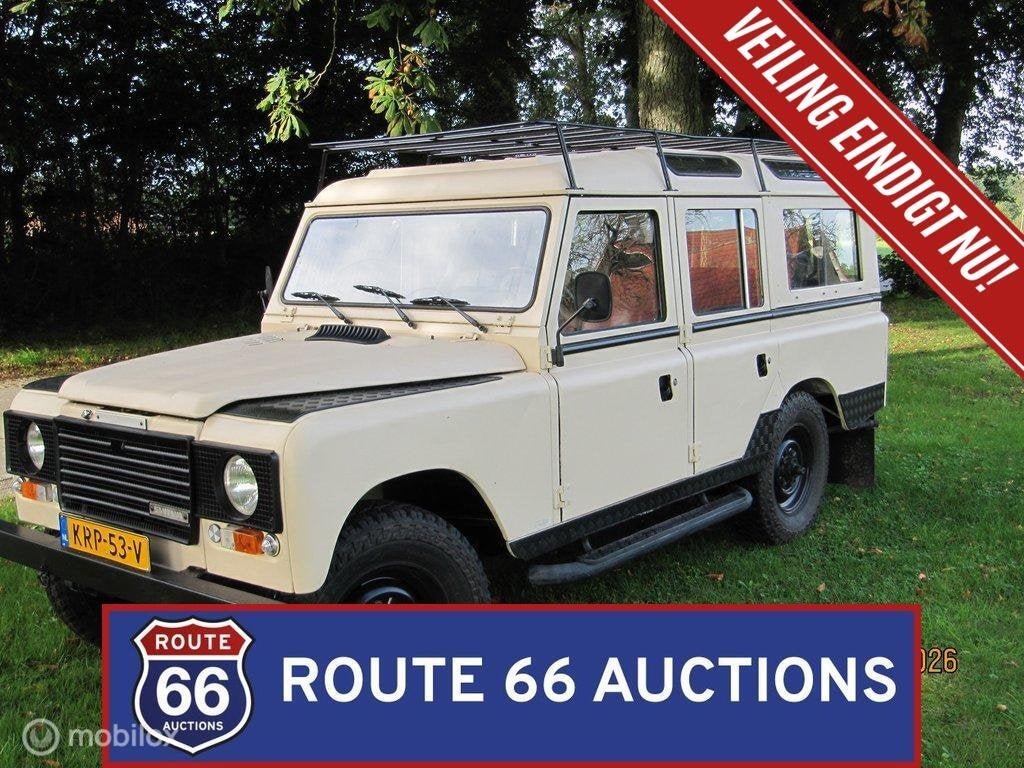 Land Rover Santana 109 Super | 1983 | Route 66 Auctions, Achat, Land Rover, Entreprise, Boîte manuelle