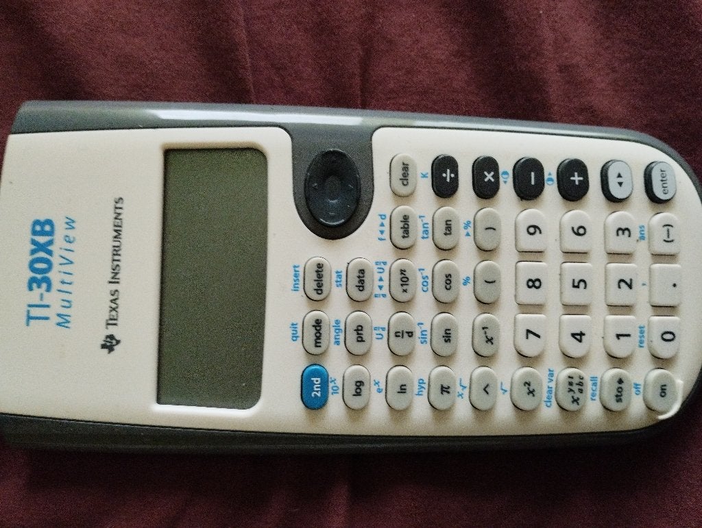 Texas Instruments TI-30 XB rekentoestel, Ophalen of Verzenden, Zo goed als nieuw