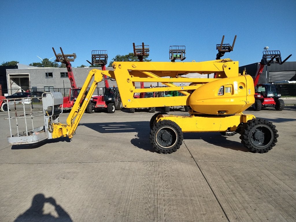 Knikhoogwerker Manitou 160 AJT (450), Enlèvement, Utilisé