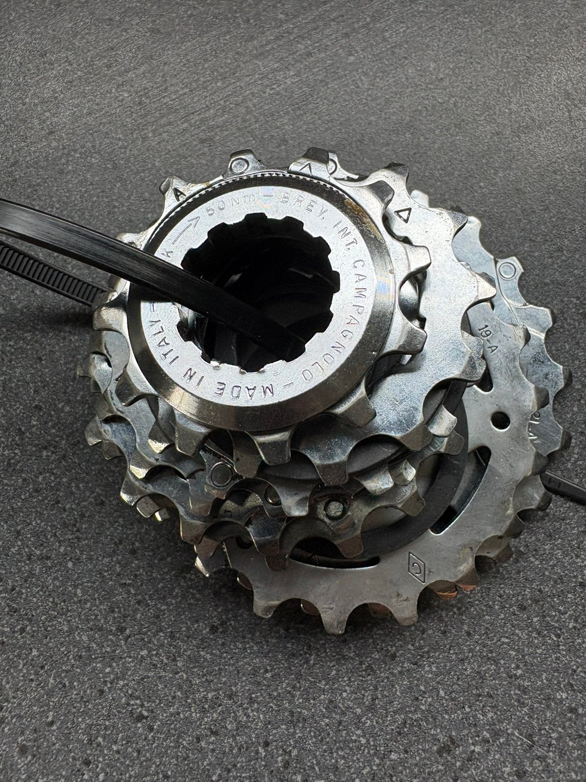 Campagnolo 8sp casette, Fietsen en Brommers, Ophalen of Verzenden, Zo goed als nieuw, Racefiets, Wiel