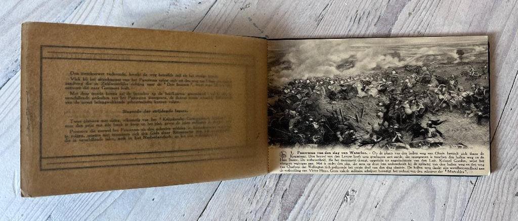 Brochure de Nels Panorama de la bataille de Waterloo, Enlèvement ou Envoi