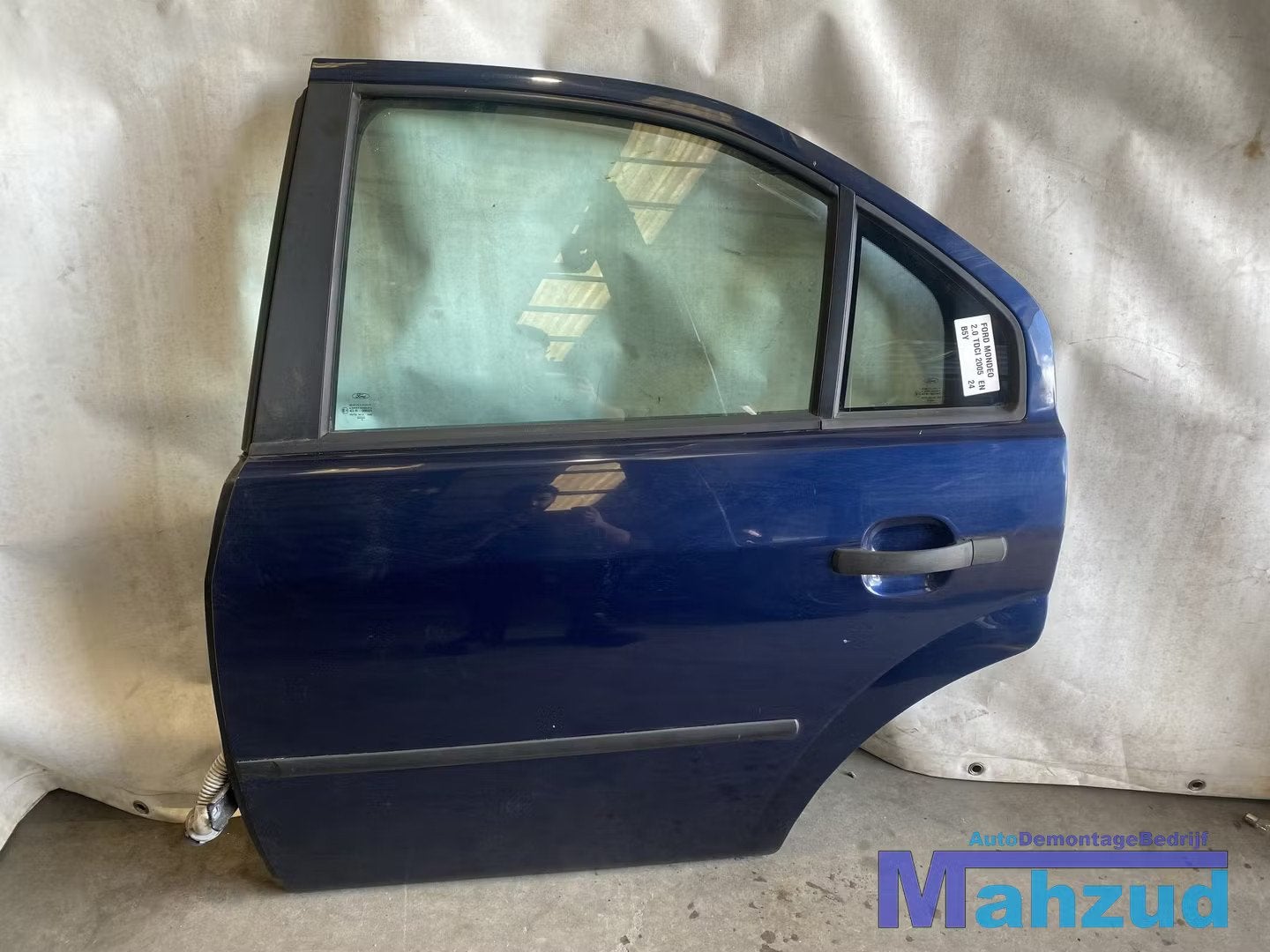 FORD MONDEO 3 sedan Blauw E2 Links achter deur portier 2000-, Auto-onderdelen, Gebruikt, Deur, Info@ford.com, Ford