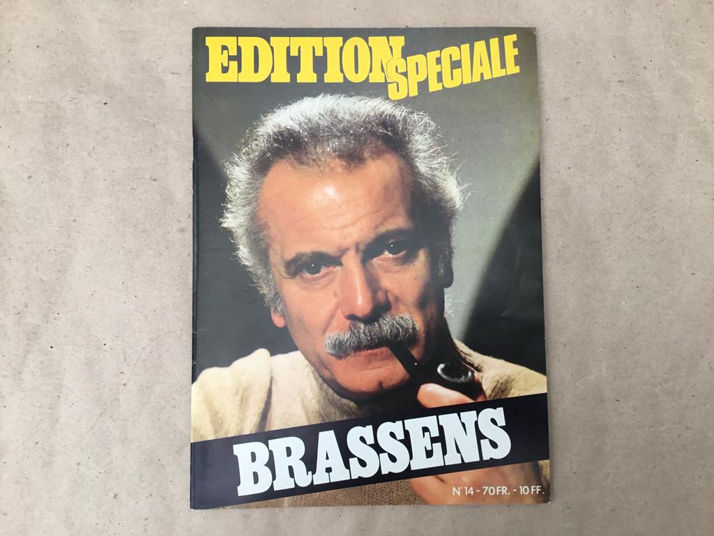 Édition spéciale magazine Brassens, Enlèvement ou Envoi, Neuf, Livre, Revue ou Article