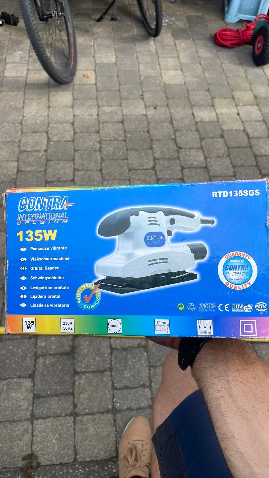 Schuurmachine, Ophalen, Zo goed als nieuw