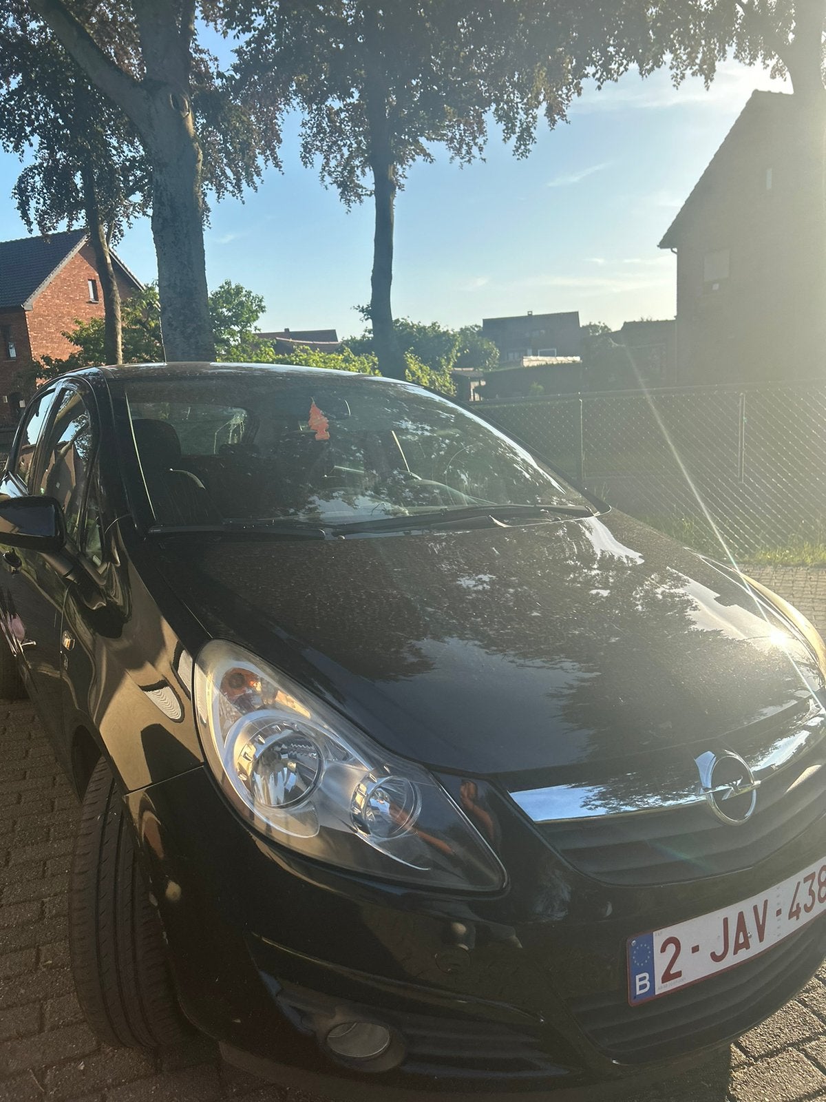 Opel corsa 2010, Auto's, Mazda, Euro 5, Zwart, Diesel, 5 deurs