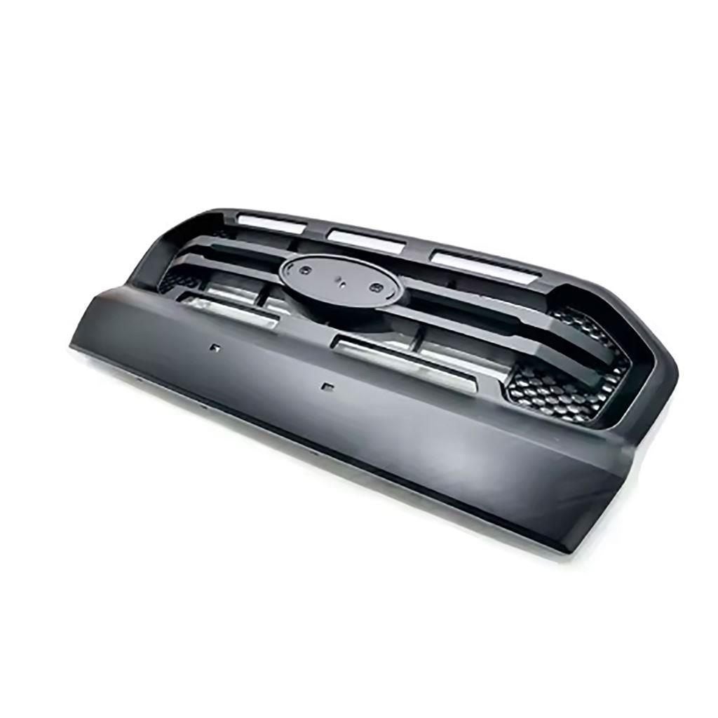 Zwarte Sport Grill Met Led Voor Ford Ranger T7, Verzenden