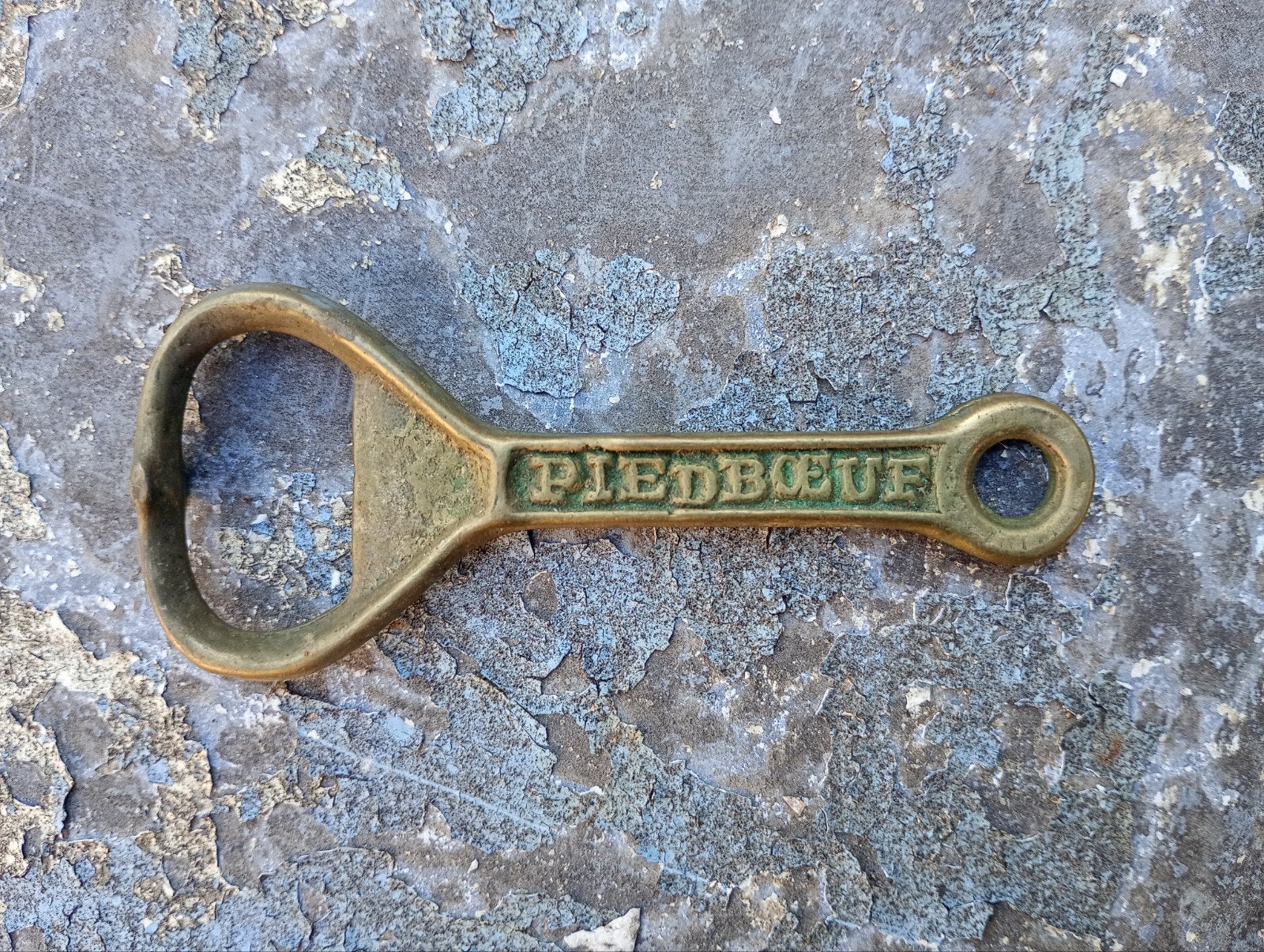 Flesopener „PIEDBOEUF” /"BEERS”, Antiek en Kunst, Ophalen of Verzenden