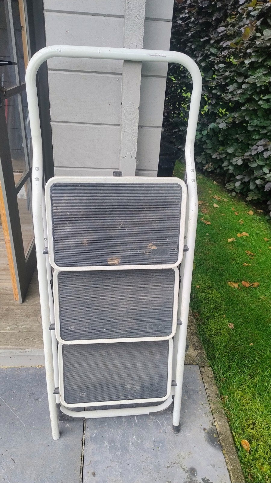 Trap ladder, Ophalen, Ladder