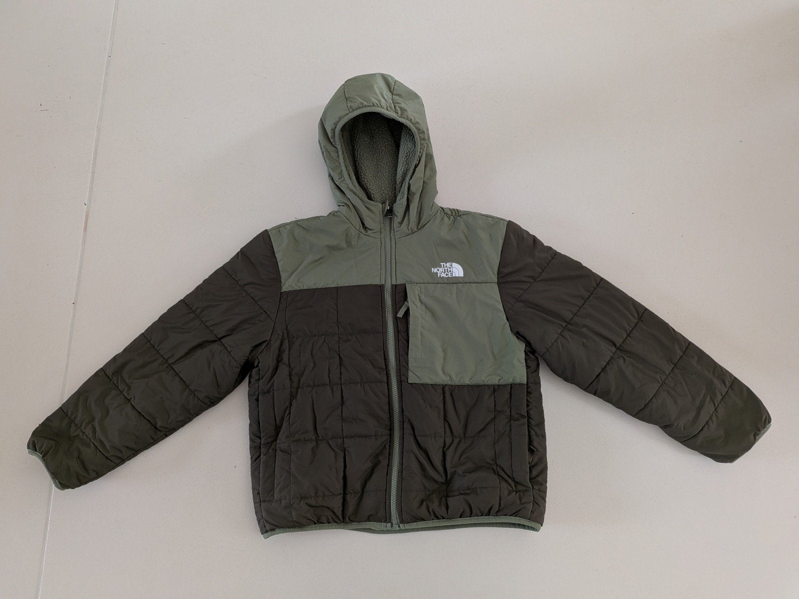 The North Face Jkt TNF B Reversible Shasta F/Z Hooded Jacket, Kinderen en Baby's, Ophalen, Jas