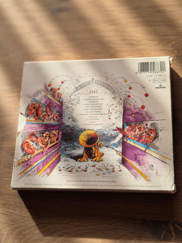 QUEEN - INNUENDO, CD & DVD, CD | Rock, Comme neuf, Enlèvement ou Envoi