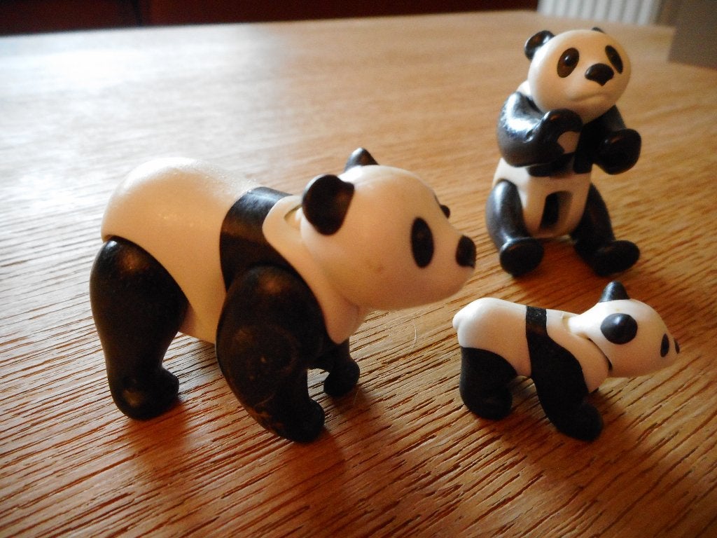 Playmobil 6652 - Panda's met baby, Enlèvement ou Envoi, Comme neuf, Kit complet