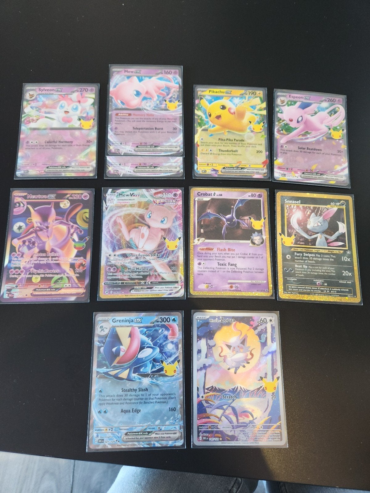 carte pokemon 30 ans en anglais, Enlèvement