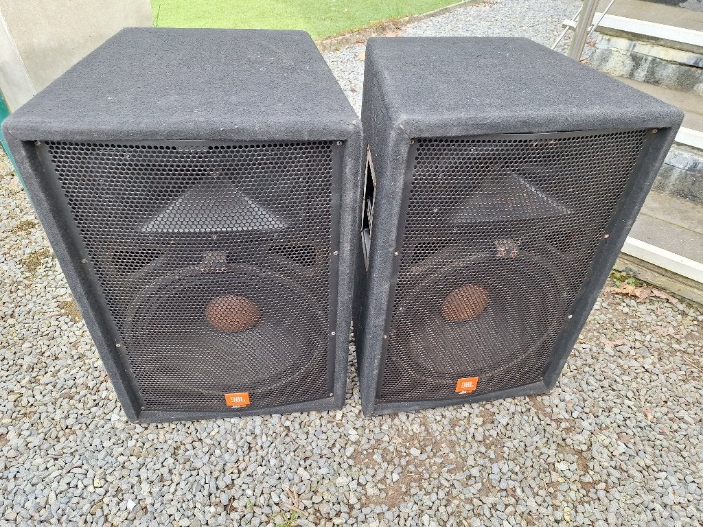 Gamme complète bidirectionnelle JBL JRX100 15 pouces, JBL, Kit d'enceintes, Enlèvement, Utilisé