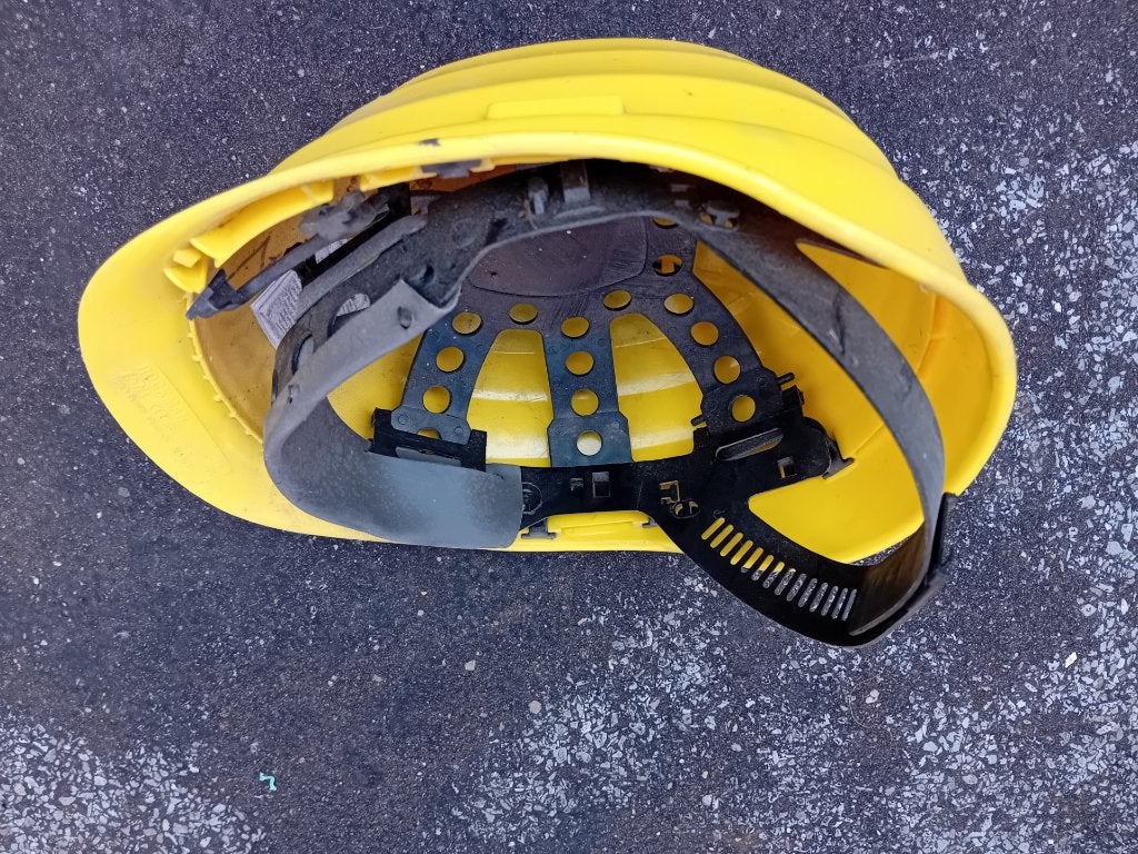 Veiligheidshelm, Doe-het-zelf en Bouw, Veiligheidshelmen, Ophalen, Zo goed als nieuw