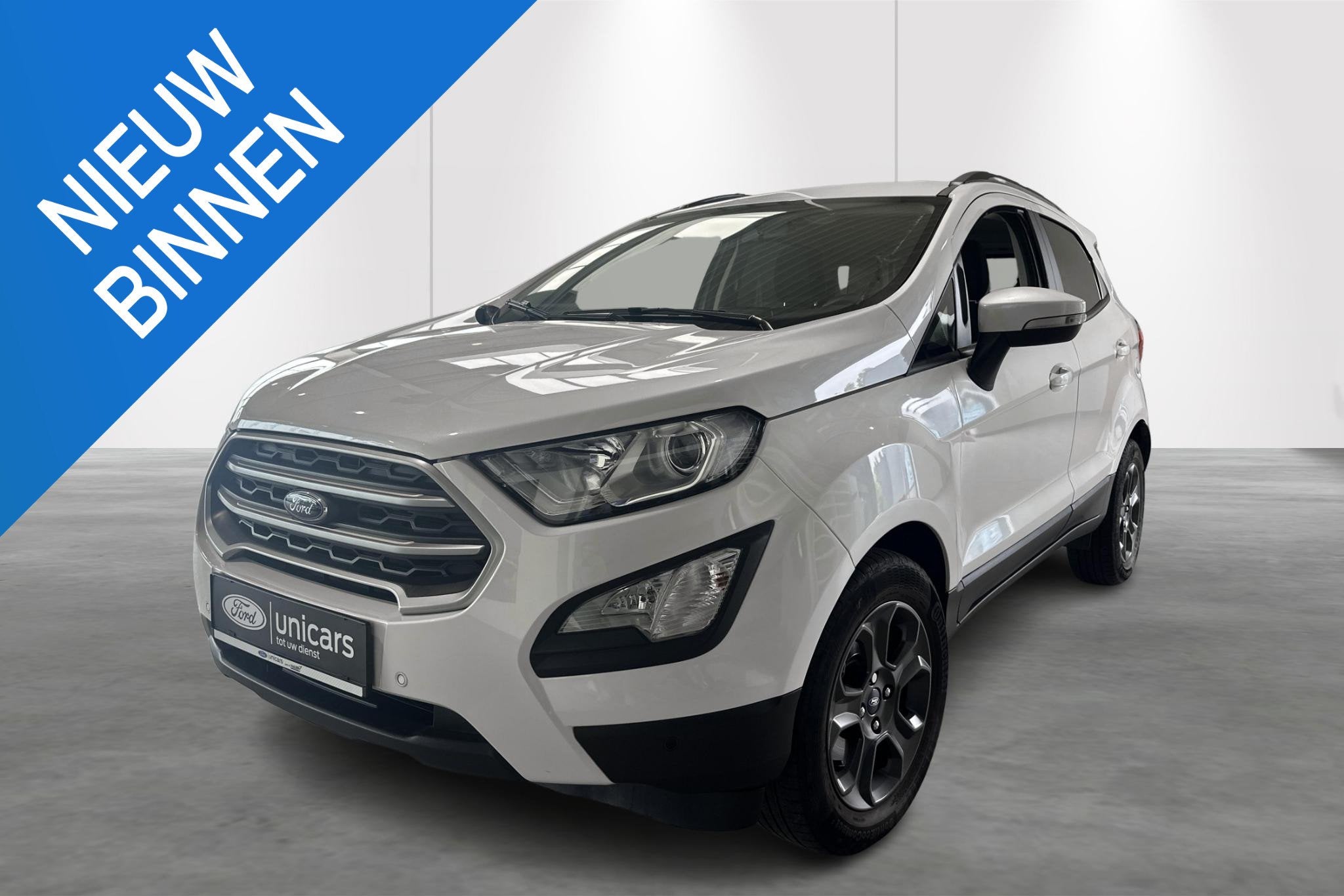 Ford Ecosport 1.0i EcoBoost 74kW Business Class, Auto's, Gebruikt, Wit, Bedrijf, 5 deurs