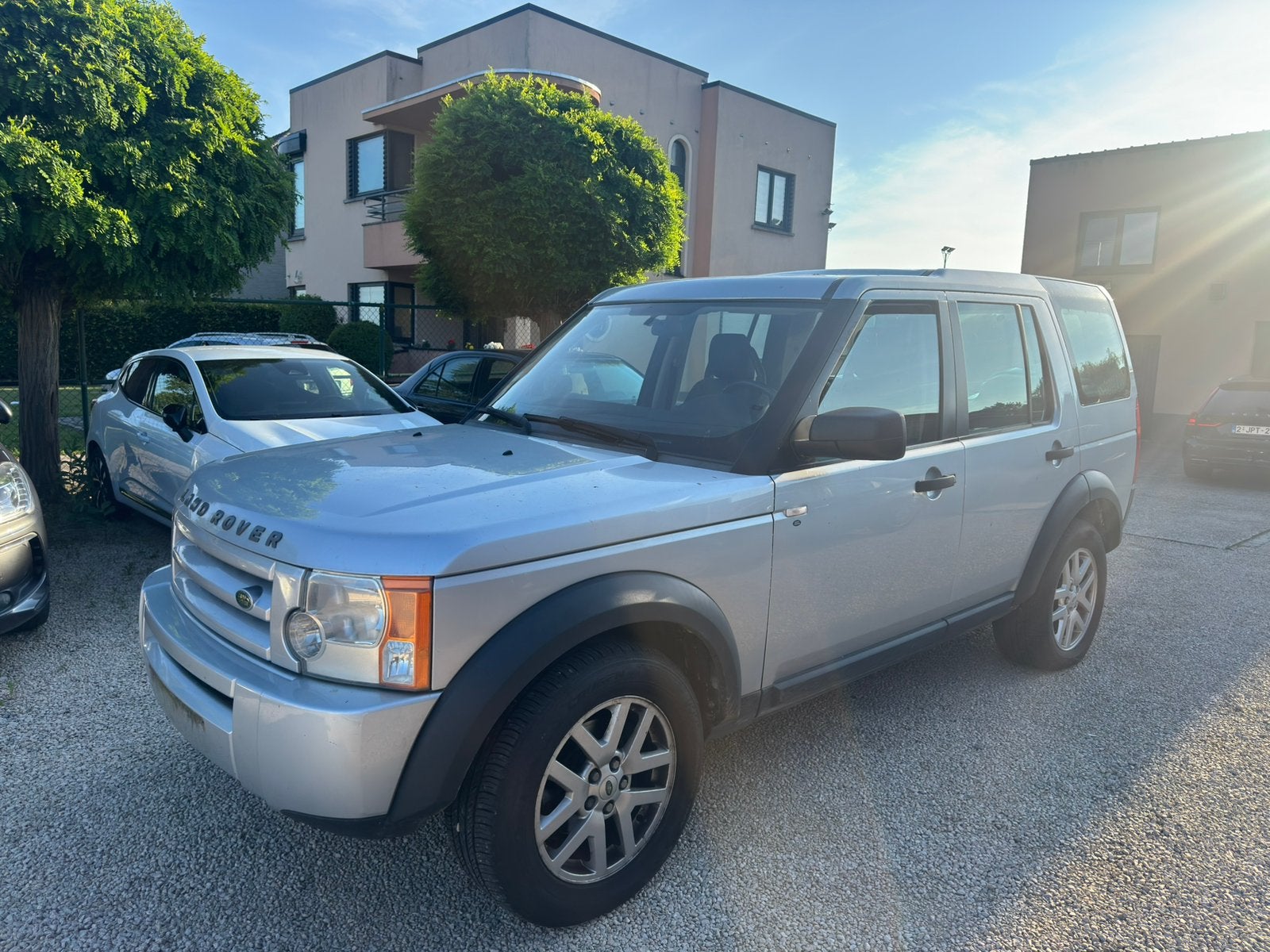 Land Rover Discovery 2.7 TDV6 S 136.000km 2009 Lichte Vracht, Auto's, Zwart, Leder, 2720 cc, Zilver of Grijs