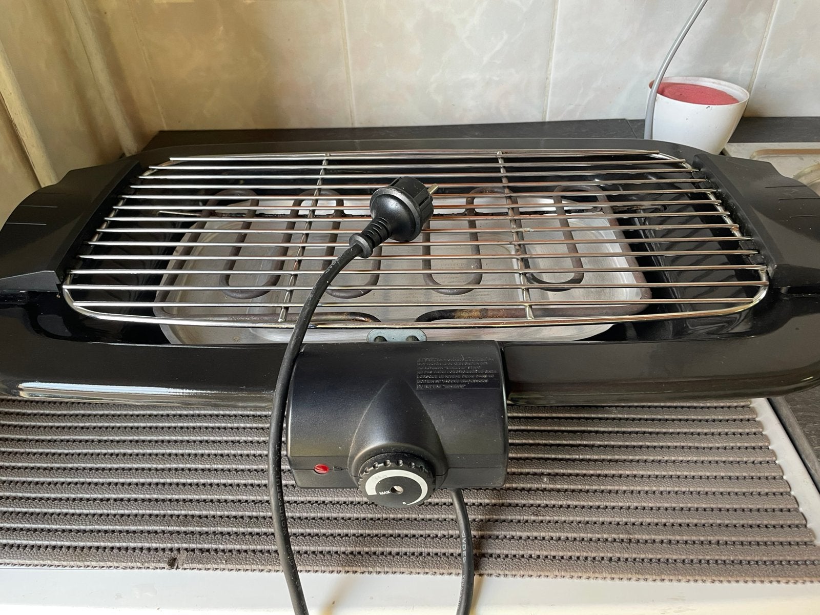 Electrice barbecue, Ophalen, Zo goed als nieuw