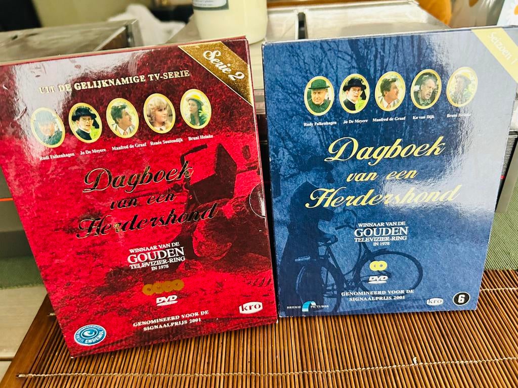 Dagboek van een Herdershond Serie 1 & 2 DVDBOX, Cd's en Dvd's, Ophalen of Verzenden, Zo goed als nieuw