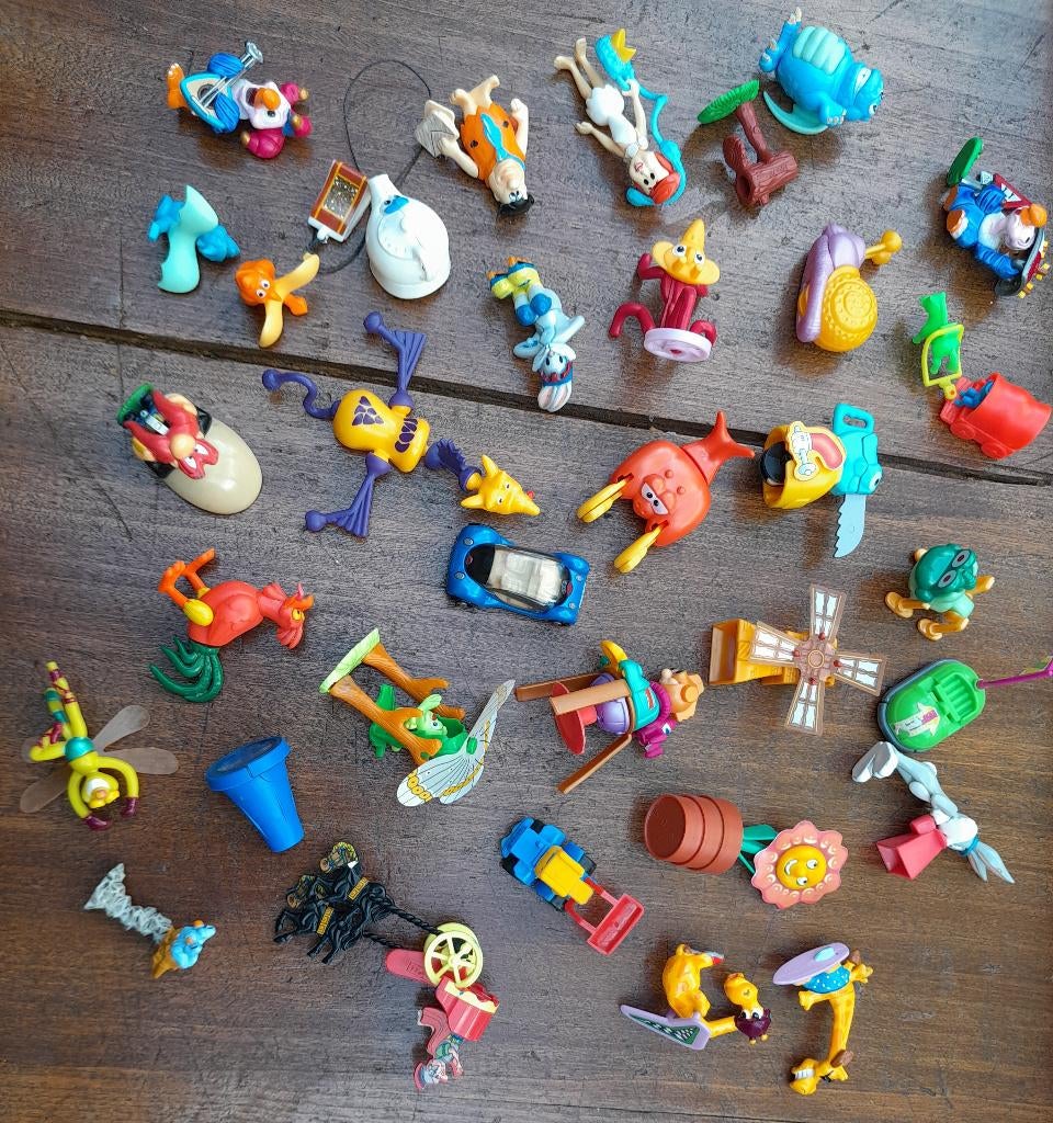Figurines kinder surprise, Verzamelen, Verrassingseieren, Ophalen of Verzenden, Zo goed als nieuw, Steekfiguren