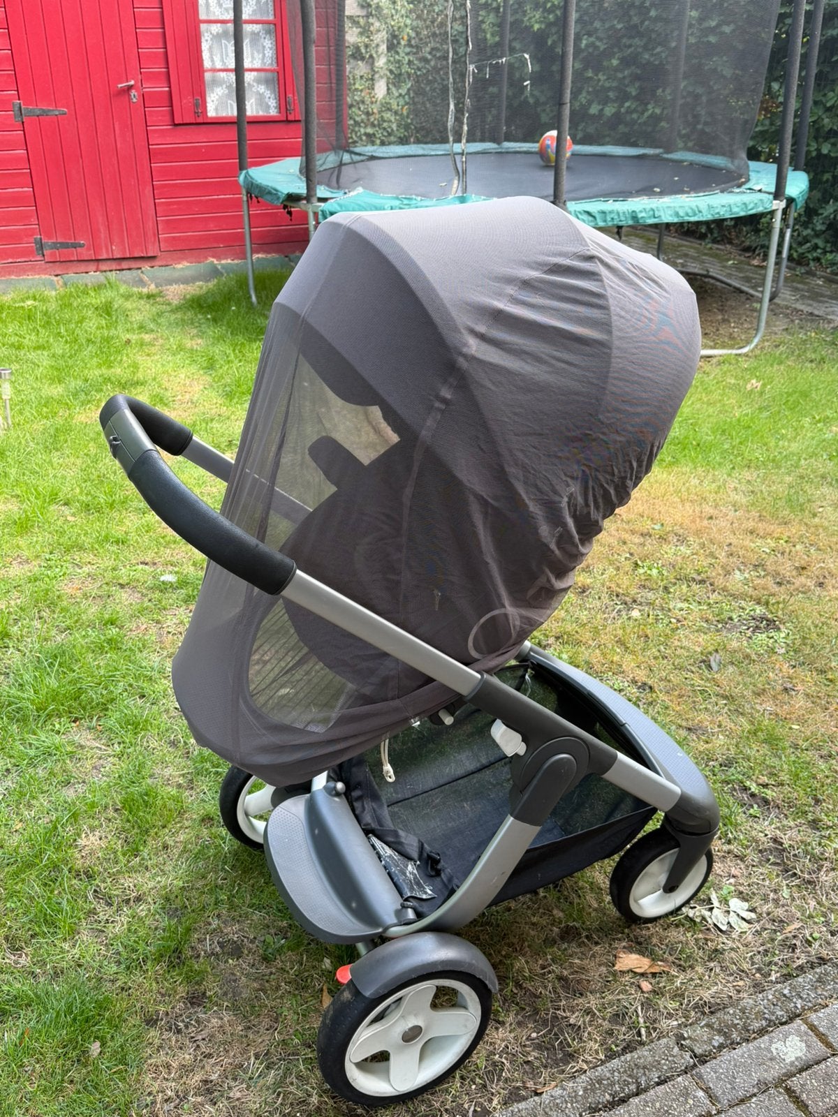 Poussette stokke double, Enlèvement, Utilisé, Poussette