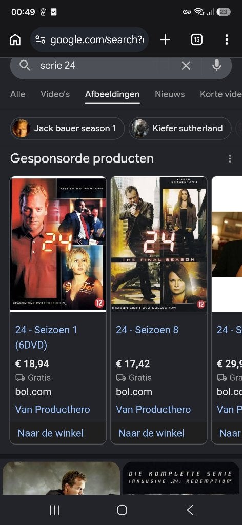 Dvd Serie 24, Enlèvement, Utilisé, Crime, Série complète