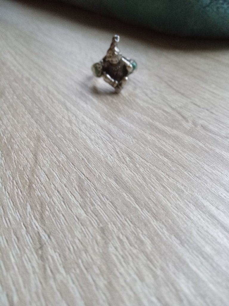 Bague, Bijoux, Sacs & Beauté, Enlèvement ou Envoi, Femme ou Homme, Utilisé, 17 à 18