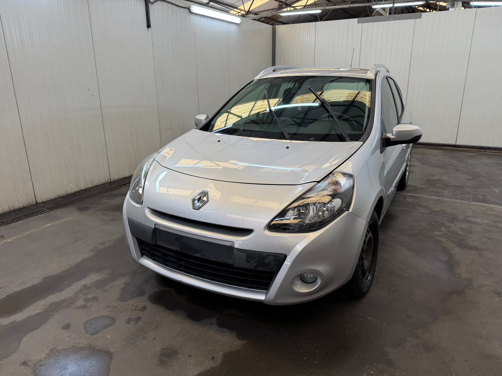 Renault Clio 1.2i 2012 140000Km Airco, Autos, Argent ou Gris, Achat, Entreprise, 5 portes