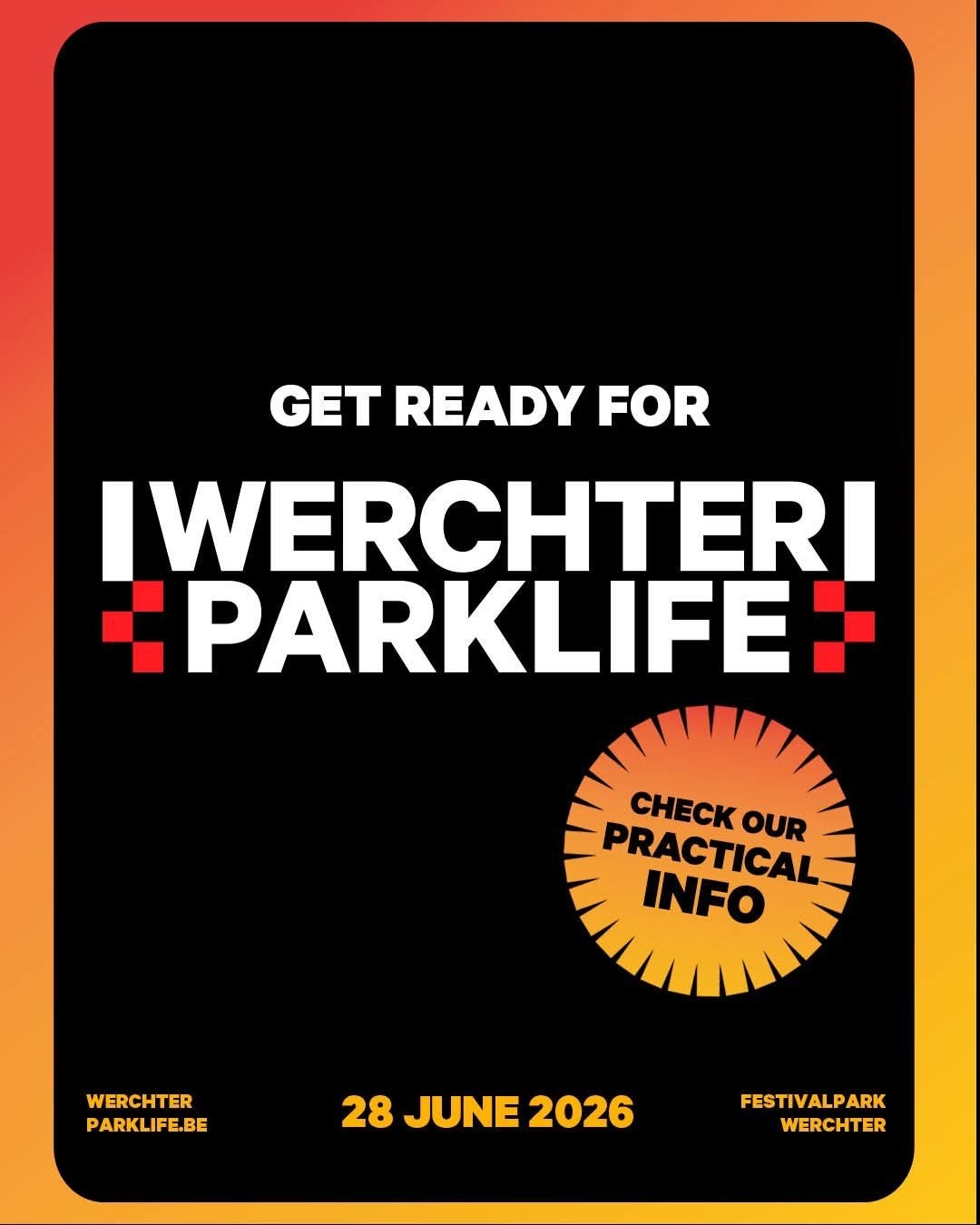 2 tickets Werchter Parklife