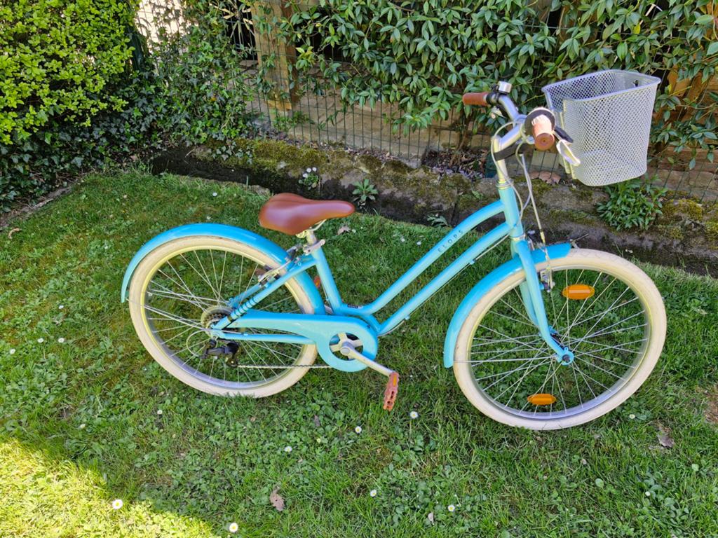 Kinderfiets 24 inch, Ophalen