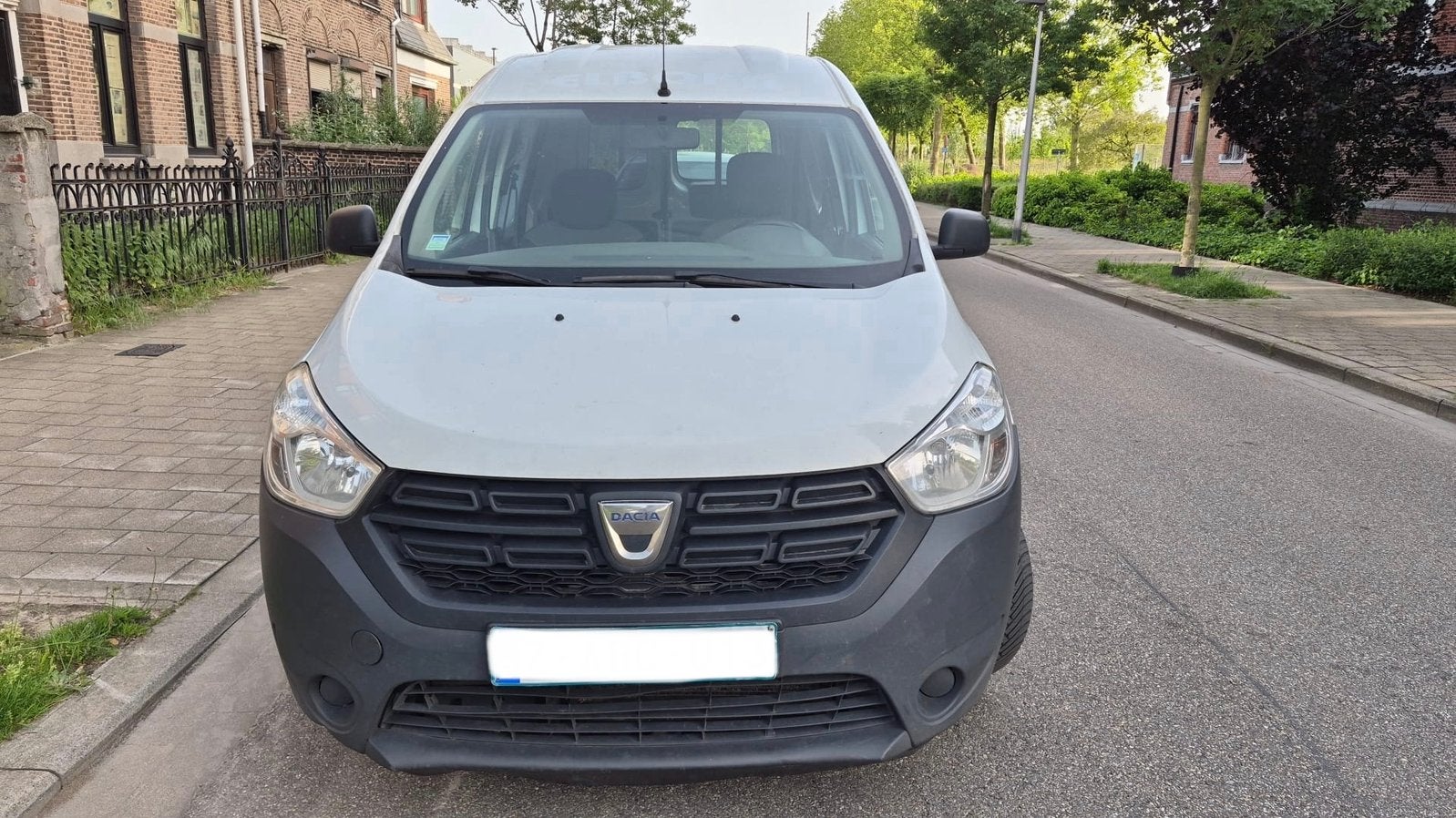 Dacia Dokker 1.5 Diesel– 2020– 211.735 km – Gekeurd, Autos, Dacia, Achat, Entreprise, 2 places, Boîte manuelle