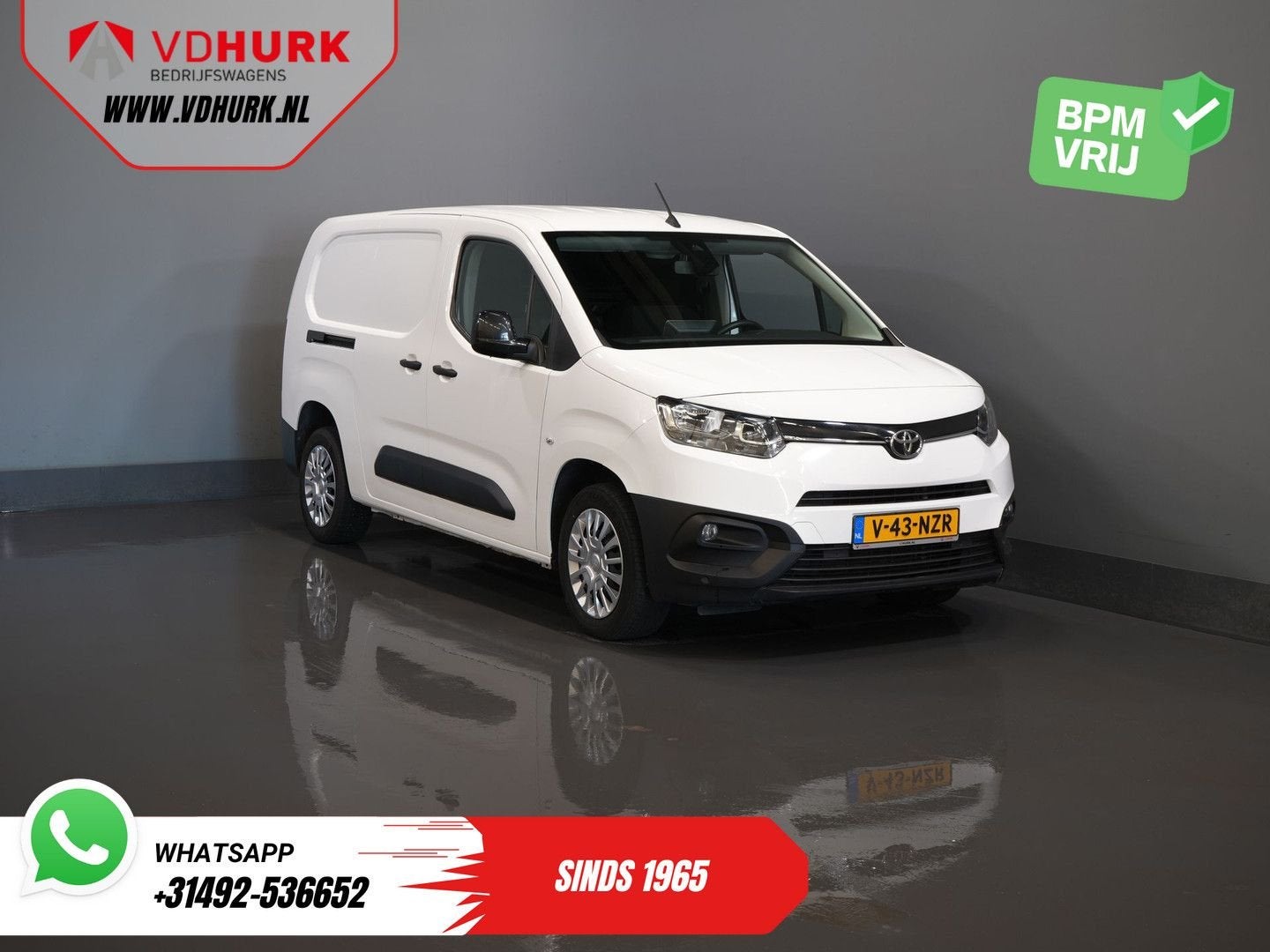 Toyota PROACE CITY 1.5 130 pk Aut. L2 2x Schuifdeur/ 3 Pers., Autos, Camionnettes & Utilitaires, Achat, Entreprise, Electronic Stability Program (ESP)
