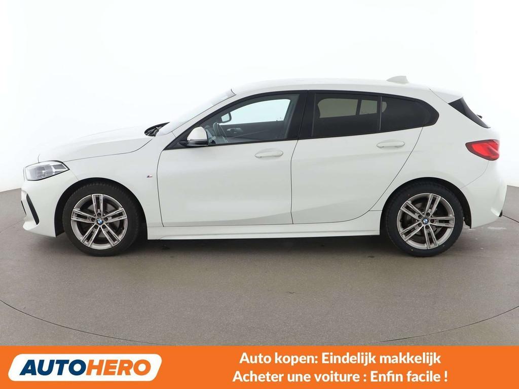 BMW 1 Serie 118 118d M Sport (bj 2020, automaat), Auto's, BMW, Wit, 5 deurs, 150 pk, Te koop
