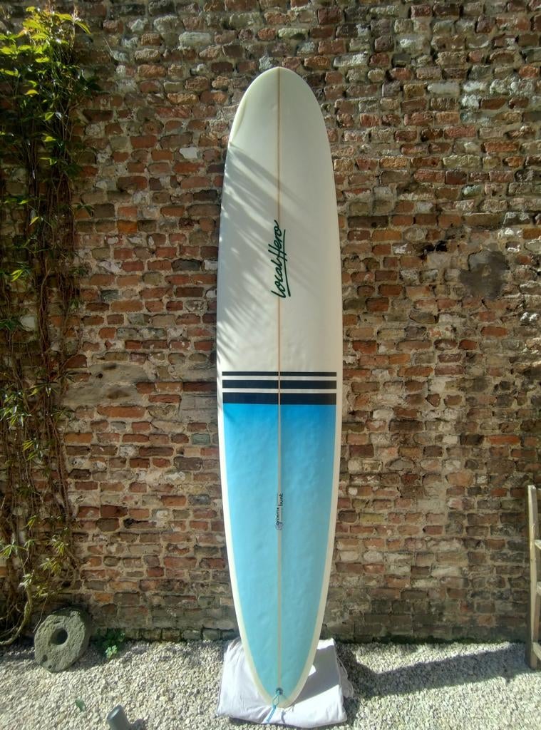 Longboard surfplank 9'2, Sports nautiques & Bateaux, Planche à voile sur vague, Enlèvement, Longboard, Avec ailerons