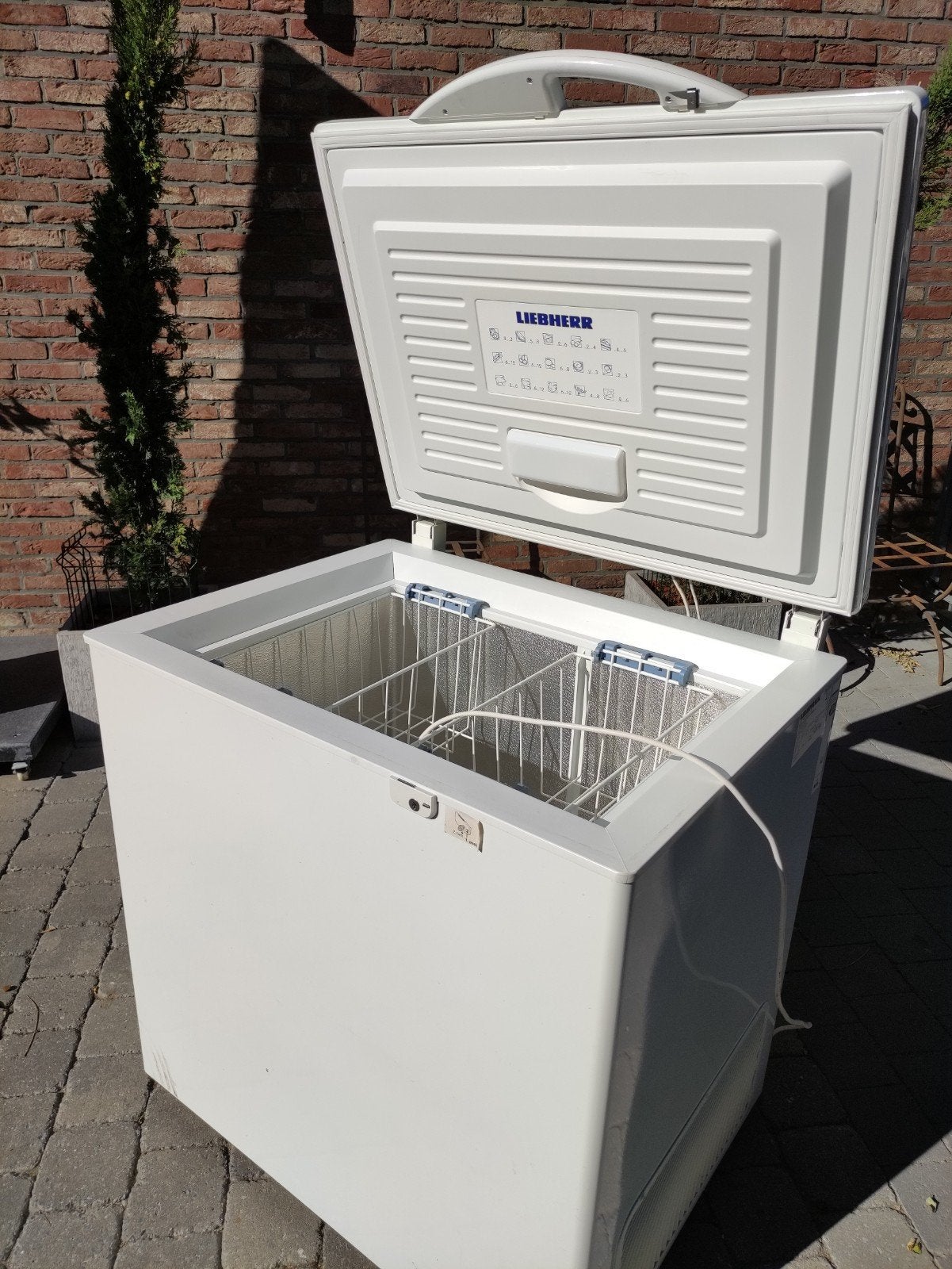 Diepvries 171liter, Elektronische apparatuur, Vrieskist, Gebruikt, Energieklasse A of zuiniger, Vrijstaand