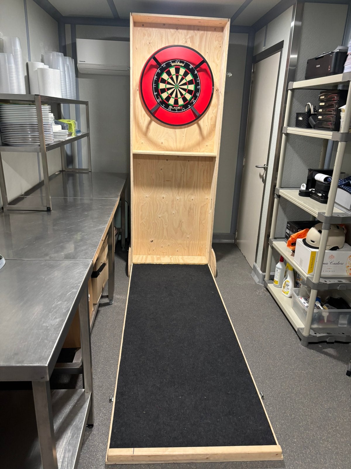Darts blok professioneel, Sport en Fitness, Darts, Ophalen, Zo goed als nieuw, Dartbord