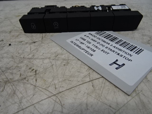 SCHAKELAAR Skoda Octavia Combi (5EAC) (5E1927132M), Gebruikt, Skoda