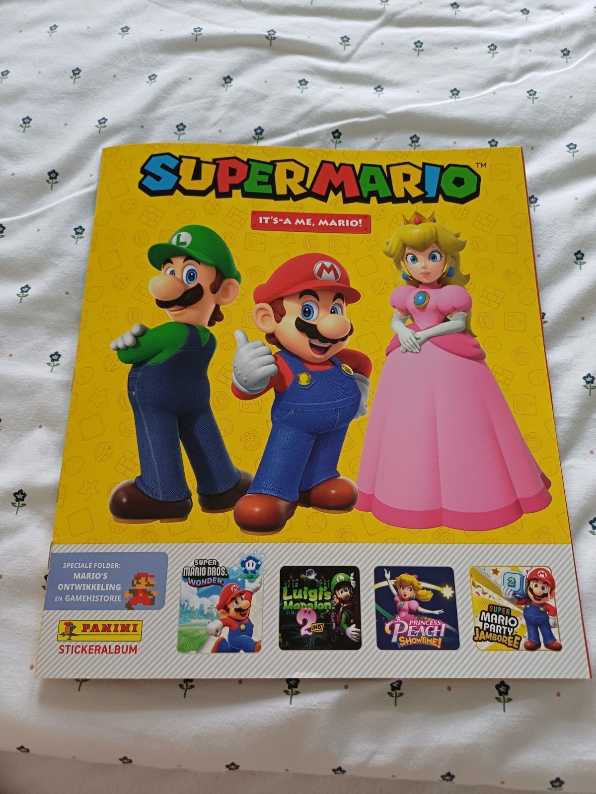 panini super mario stickers ruilen, Ophalen of Verzenden, Nieuw, Strip of Tekenfilm