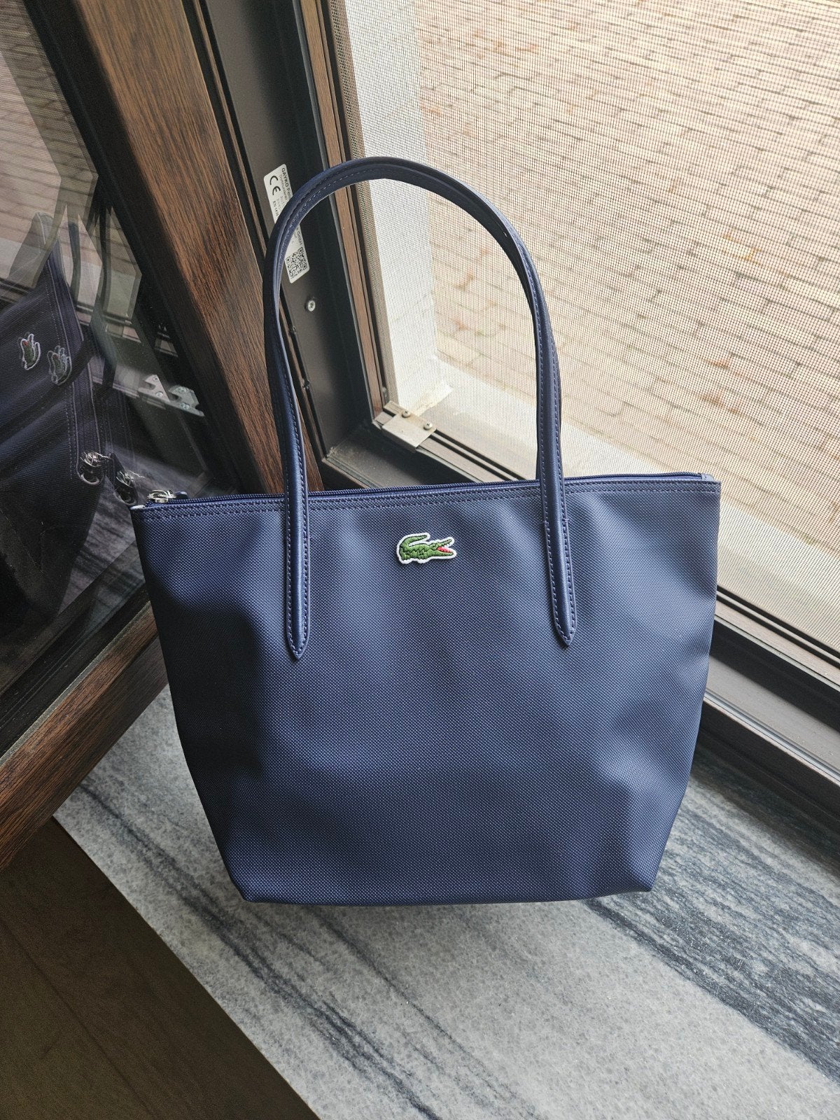 Tasje Lacoste, Handtassen en Accessoires, Tassen | Damestassen, Ophalen of Verzenden, Blauw