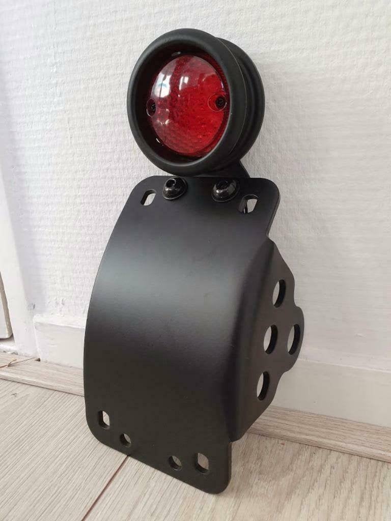 sidemount kentekenplaathouder + compact achterlicht, Motoren, Ophalen of Verzenden