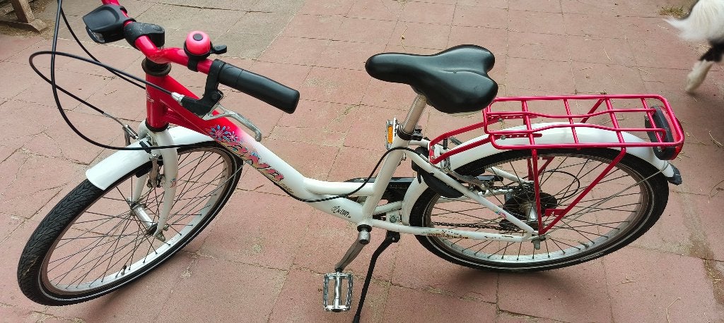 Meisjes fiets, Fietsen en Brommers, Ophalen, Versnellingen, BNB Bike, Gebruikt