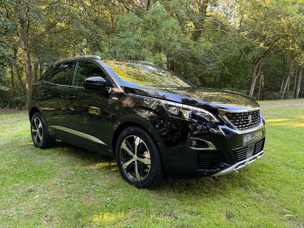 PEUGEOT 3008 -1.5 BLUE HDI - GT-LINE -AUTOMATIQUE -, Euro 6, Entreprise, Entretenue par le concessionnaire, Noir