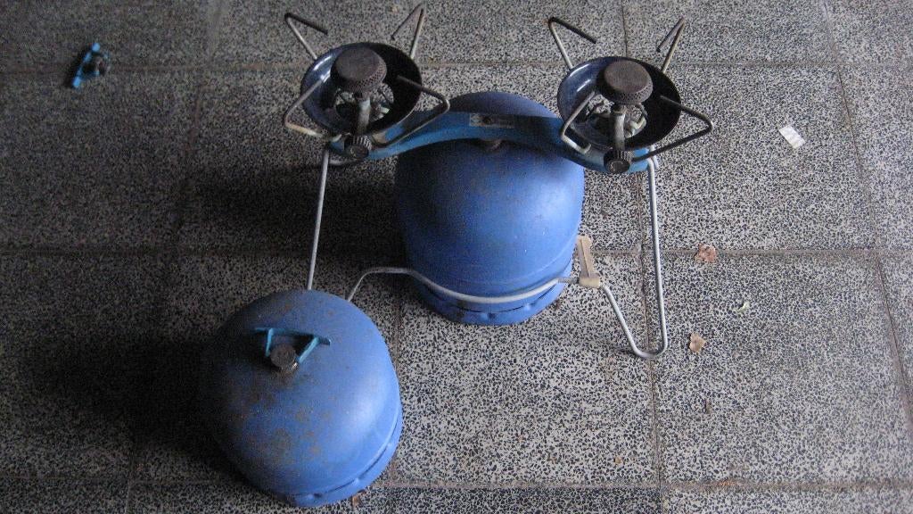 camping gas kookset, Caravans en Kamperen, Ophalen, Gebruikt