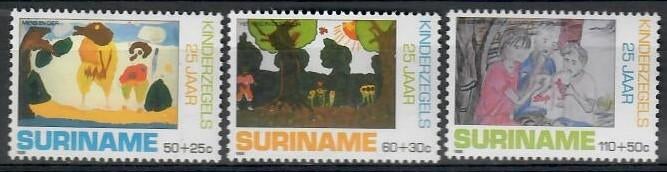 Suriname yvertnrs.: 1141/43 postfris, Postzegels en Munten, Ophalen of Verzenden, Postfris