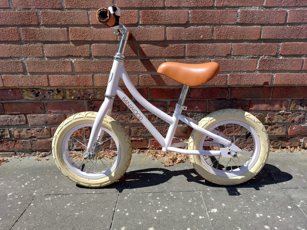 Loopfiets Banwood, Kinderen en Baby's, Speelgoed | Buiten | Voertuigen en Loopfietsen, Ophalen, Gebruikt, Loopfiets