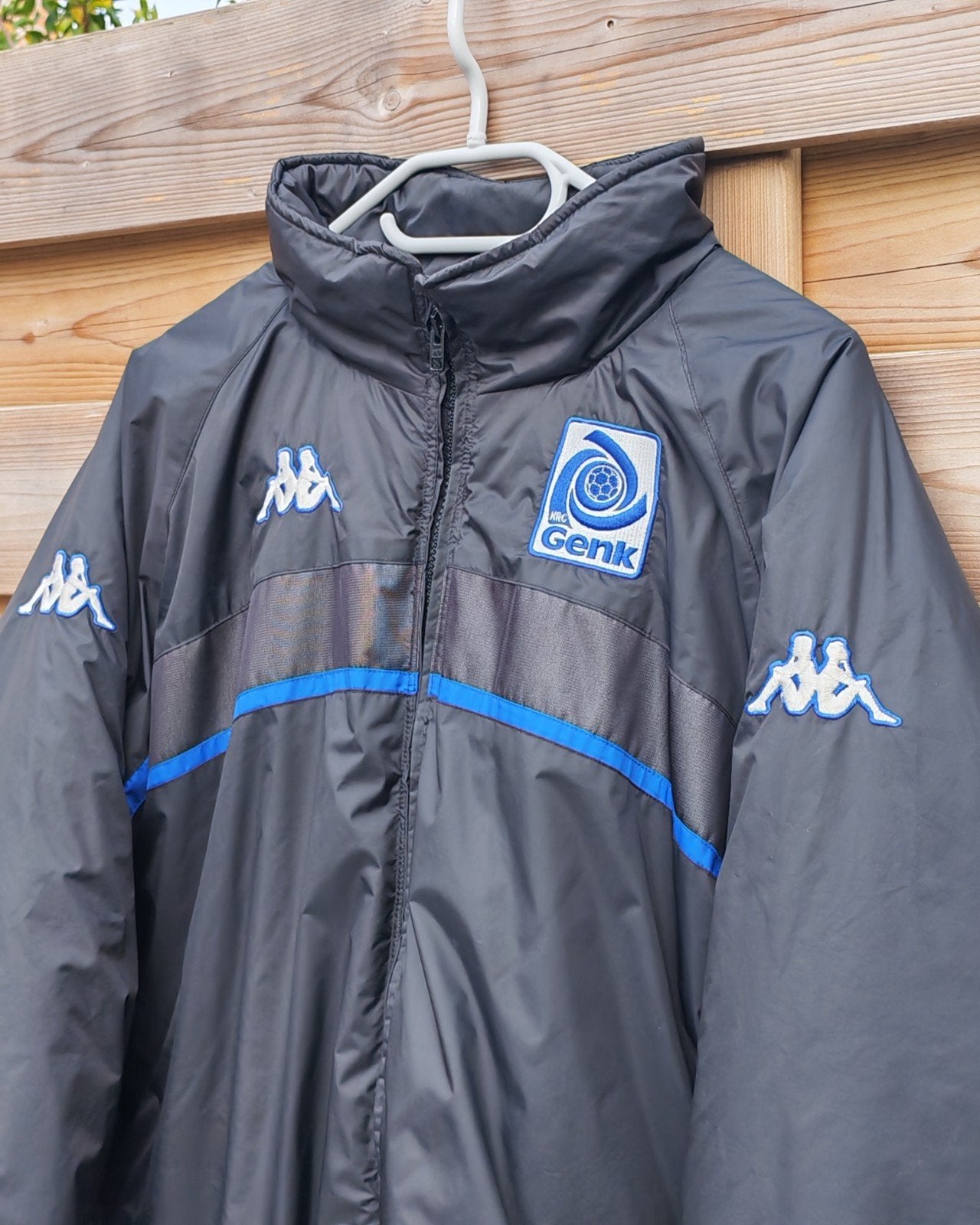 vroege jaren 2000 KRC Genk fantastische jas vest kappa, Ophalen of Verzenden